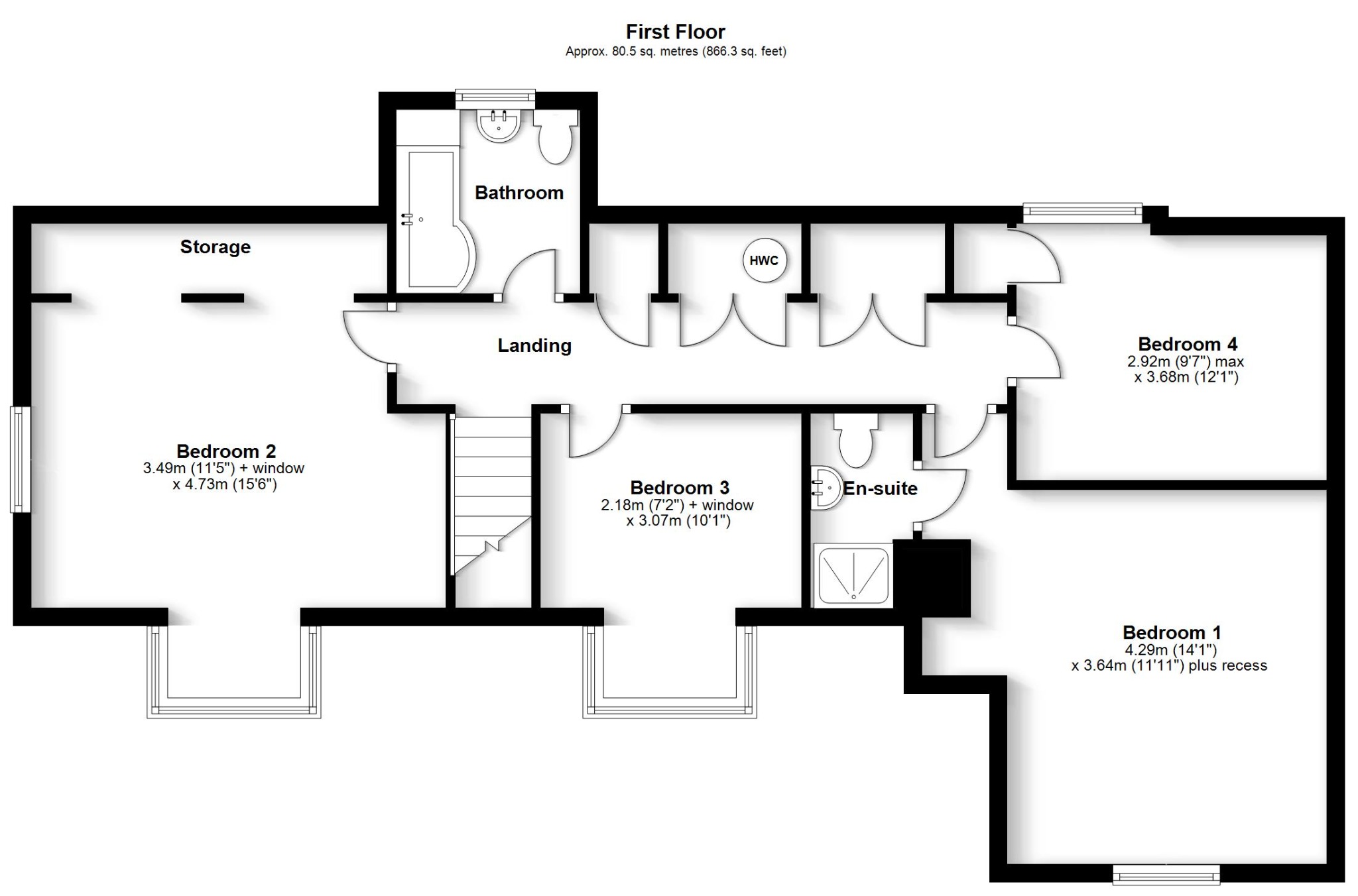 4 bed detached house for sale in Sarisbury Green, Southampton - Property floorplan