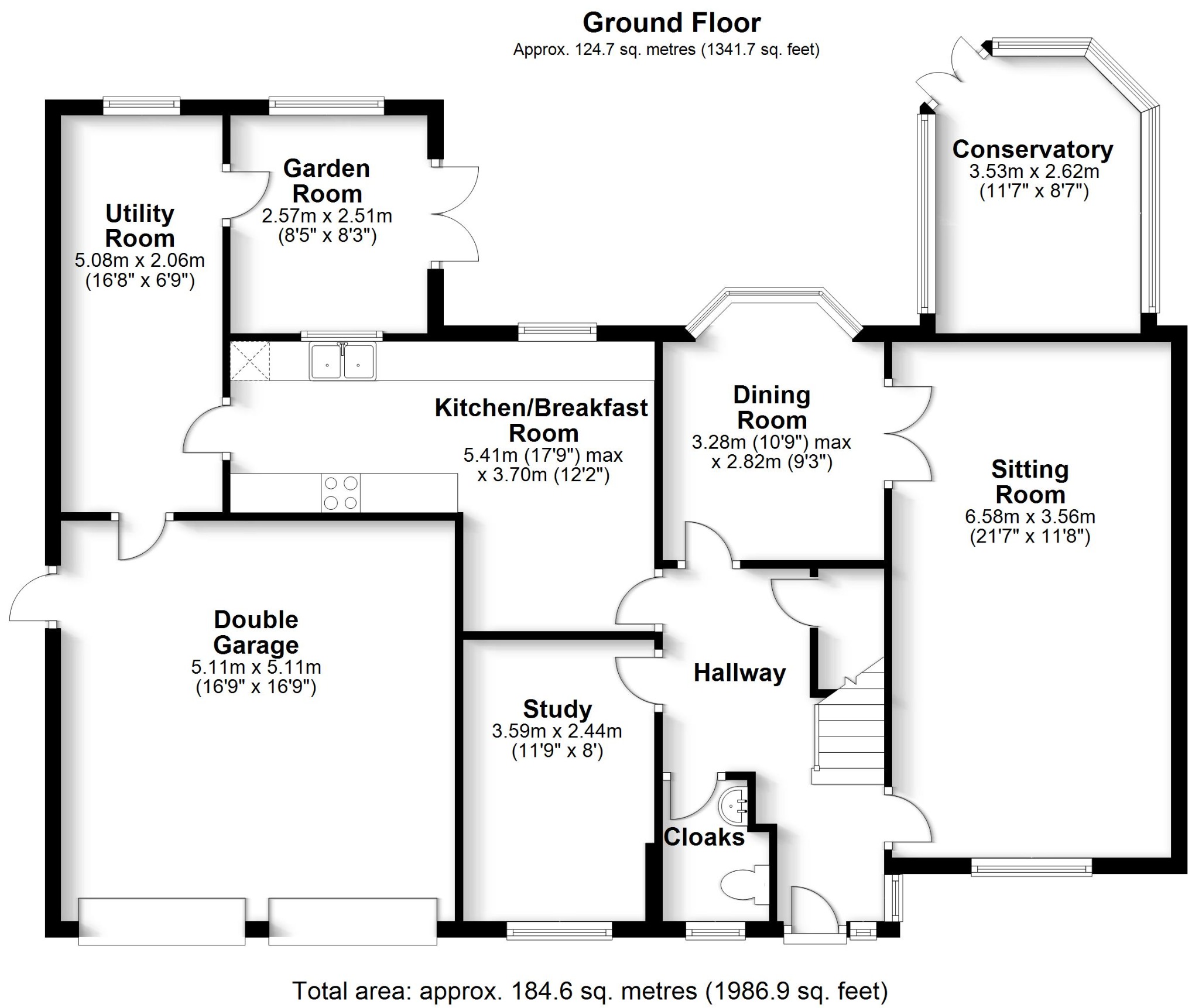 4 bed detached house for sale in Hazel Grove, Southampton - Property floorplan