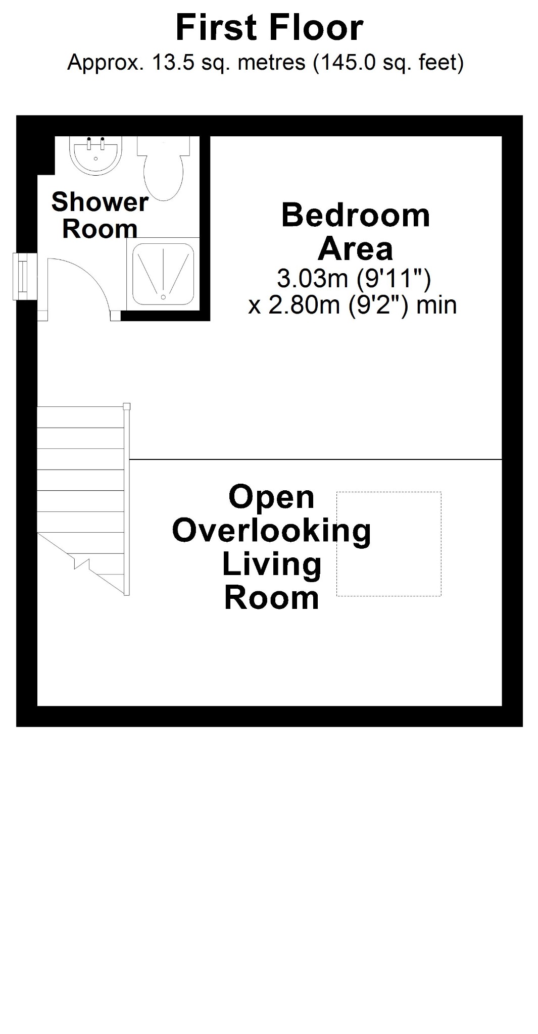 1 bed house for sale in Abshot Road, Fareham - Property floorplan