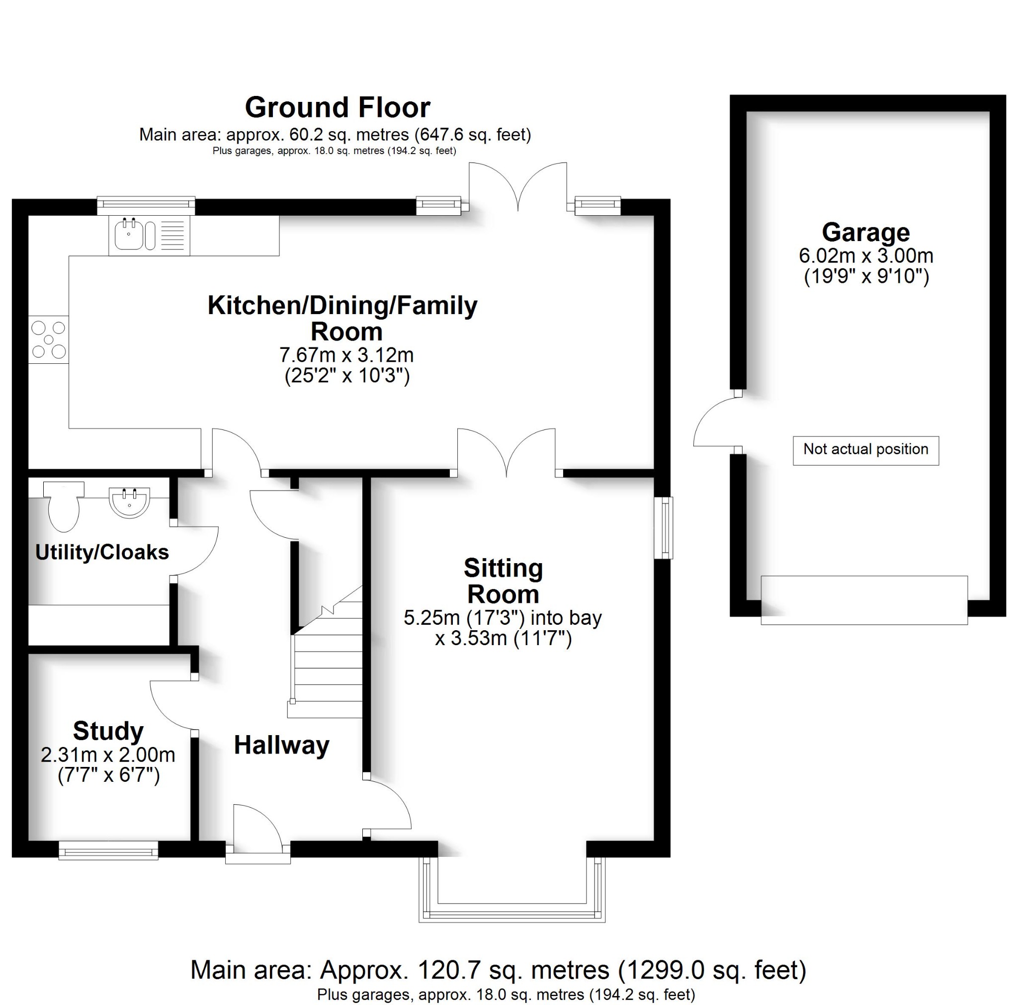 4 bed detached house for sale in Cleverley Rise, Southampton - Property floorplan