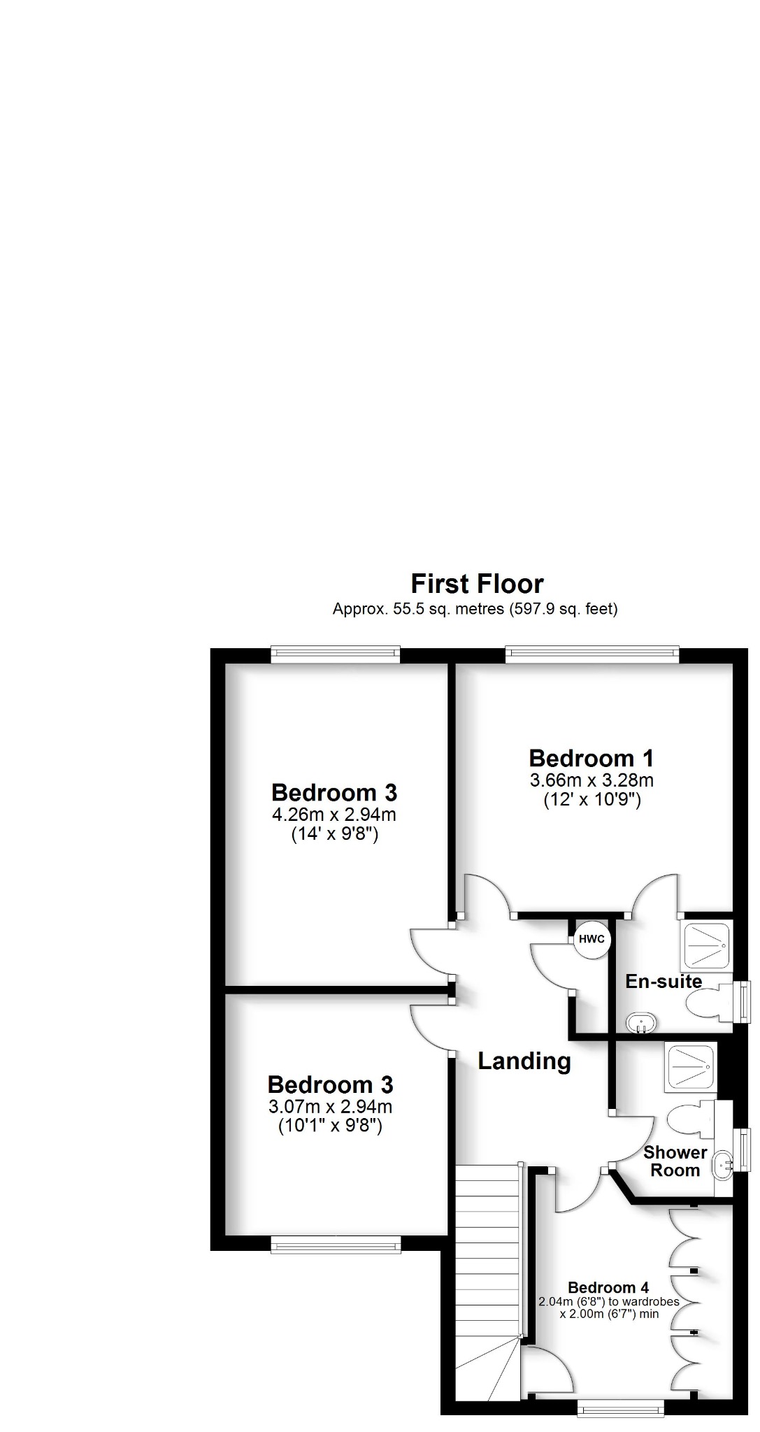 4 bed detached house for sale in Deacon Road, Southampton - Property floorplan