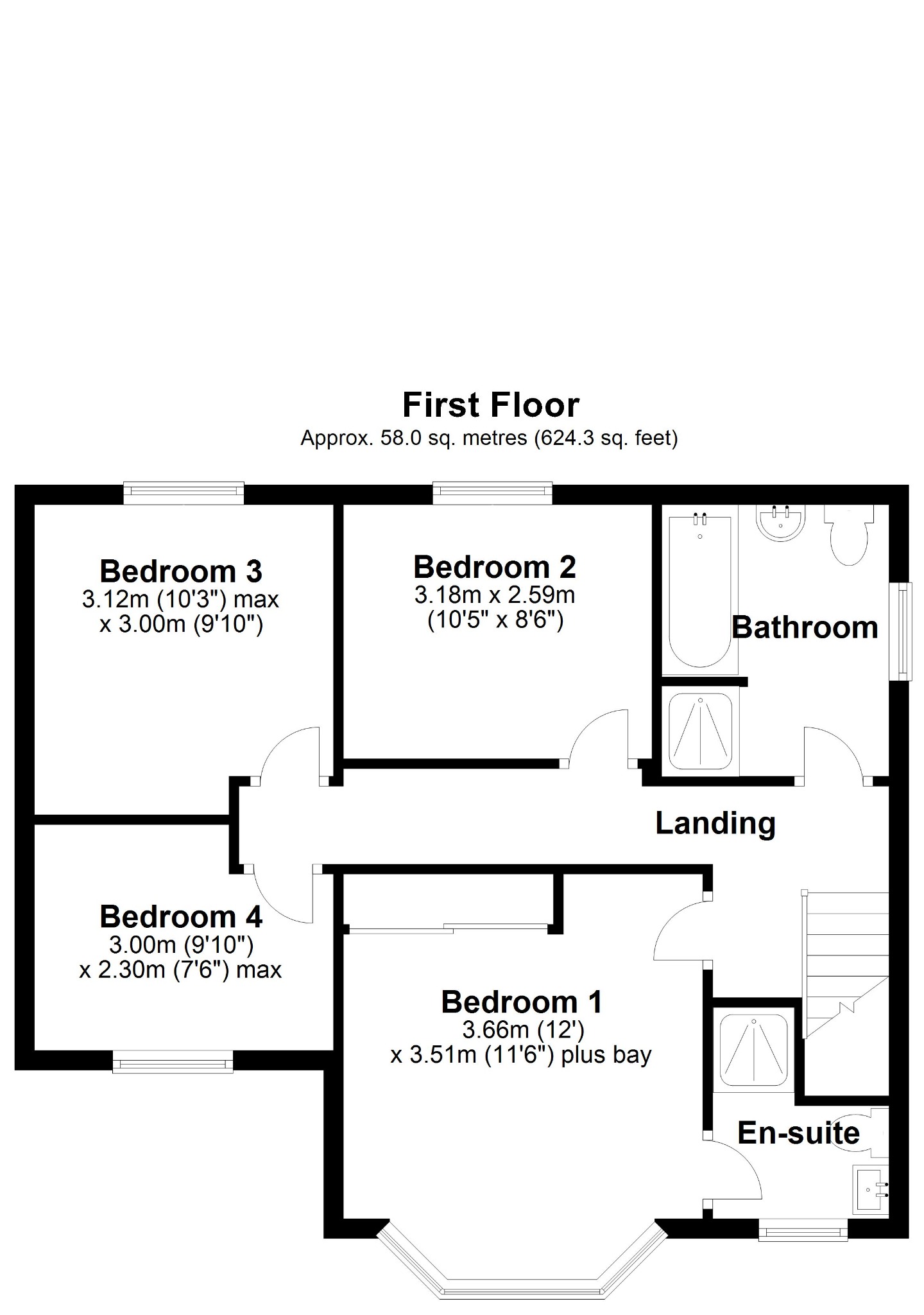 4 bed detached house for sale in Bridge Road, Southampton - Property floorplan