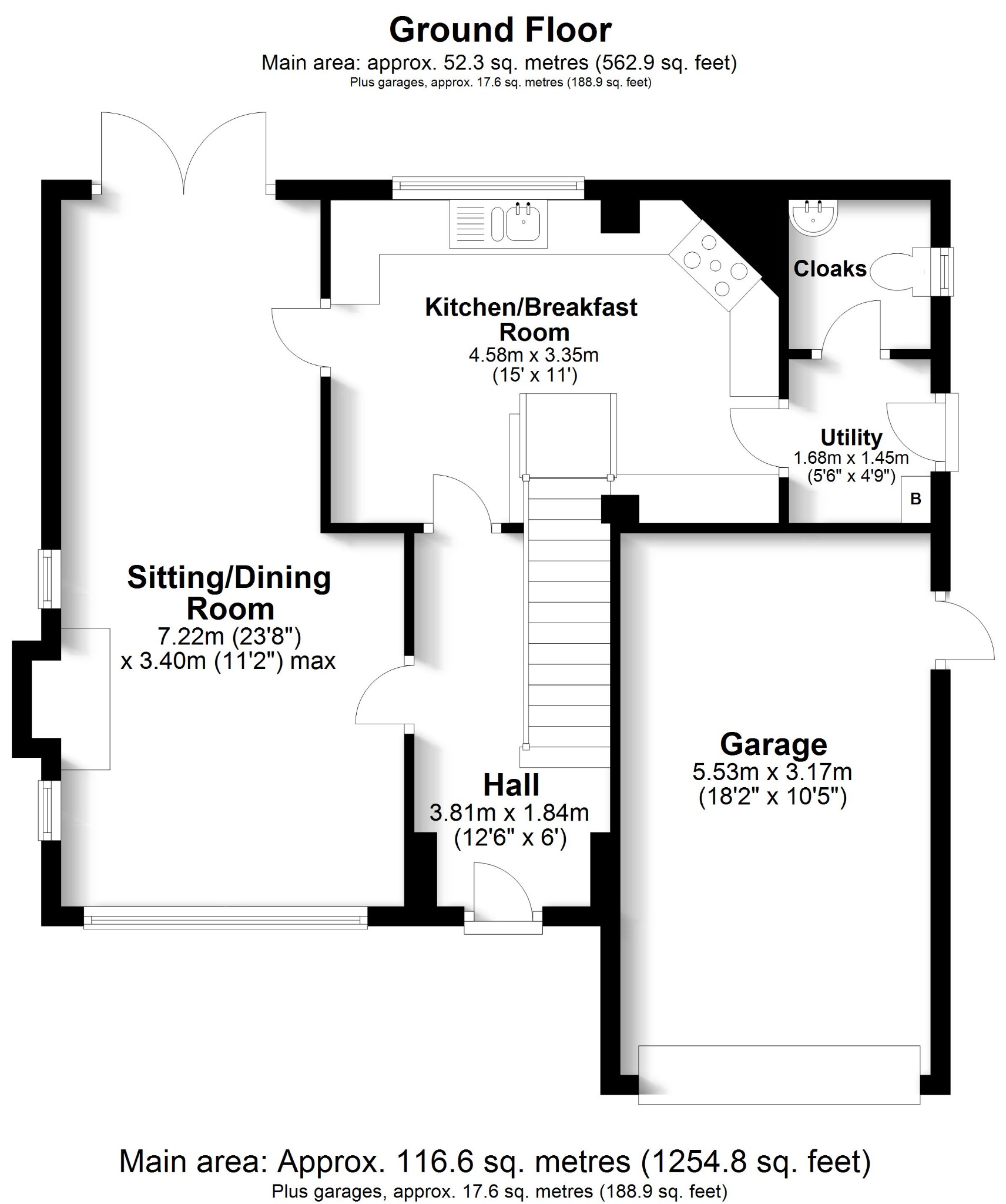 5 bed detached house for sale in Waters Edge, Southampton - Property floorplan