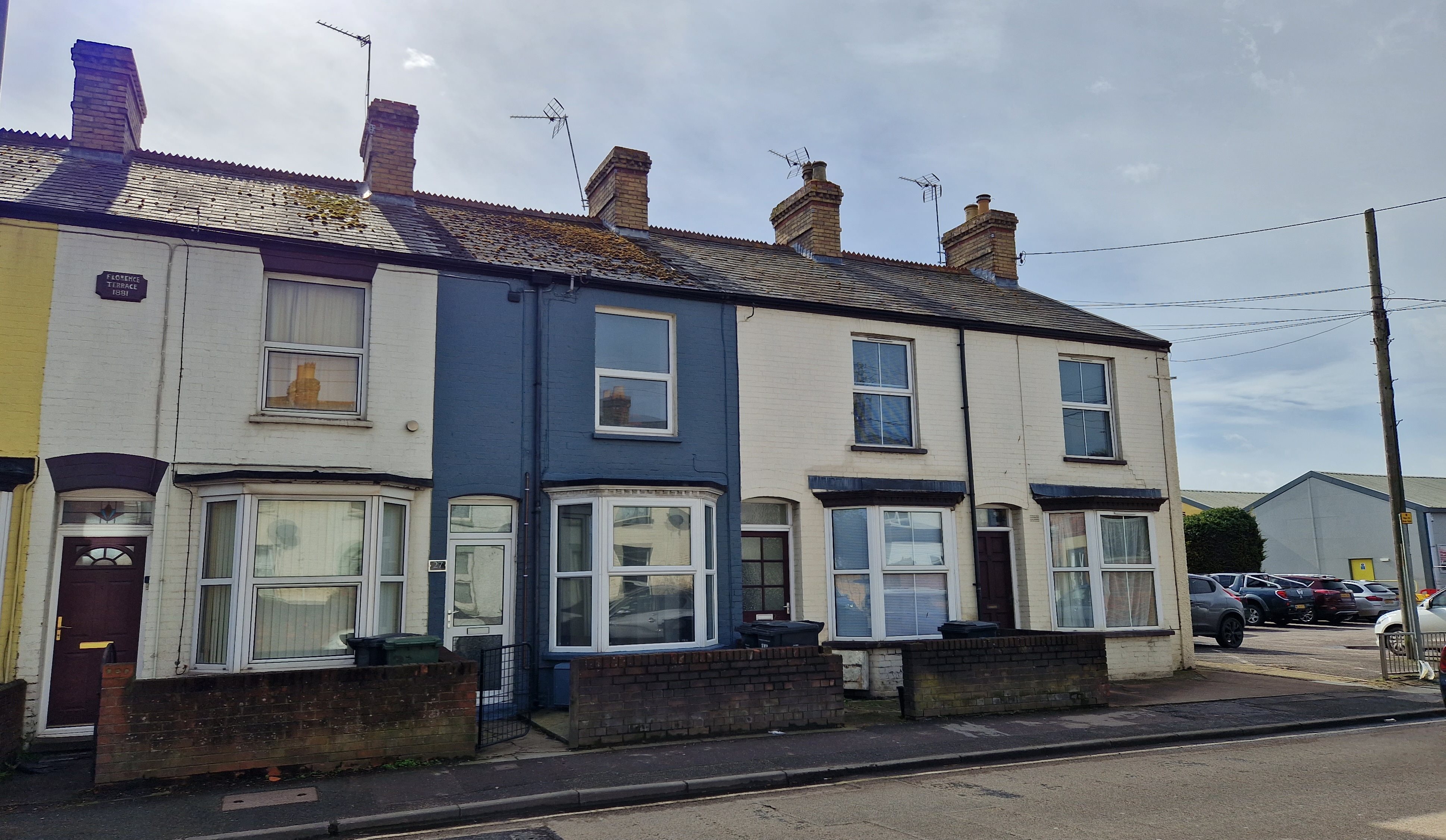 2 bed terraced house to rent in Wellington New Road, Taunton, TA1 