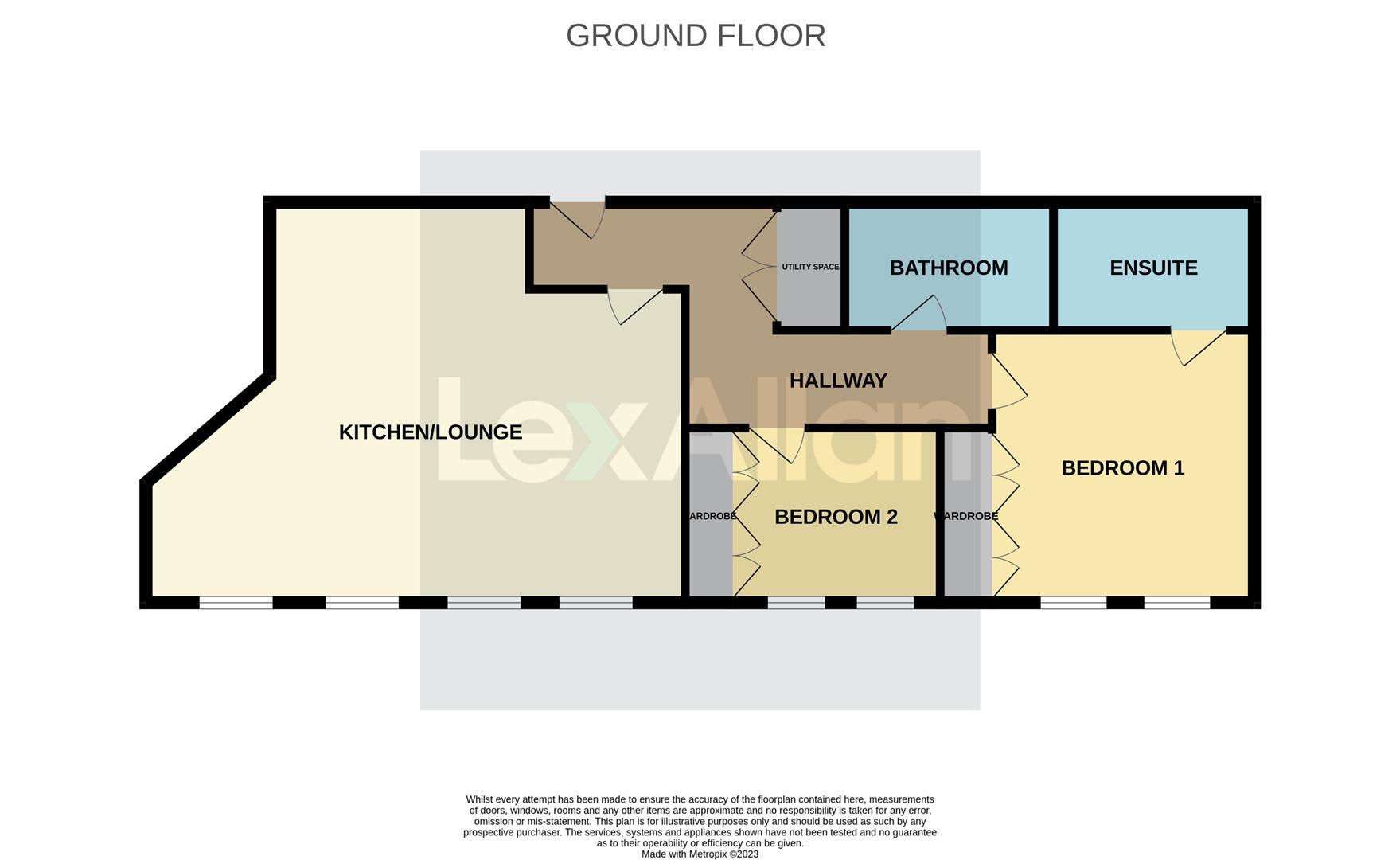 2 bed apartment for sale in St. Johns Road, Stourbridge - Property floorplan