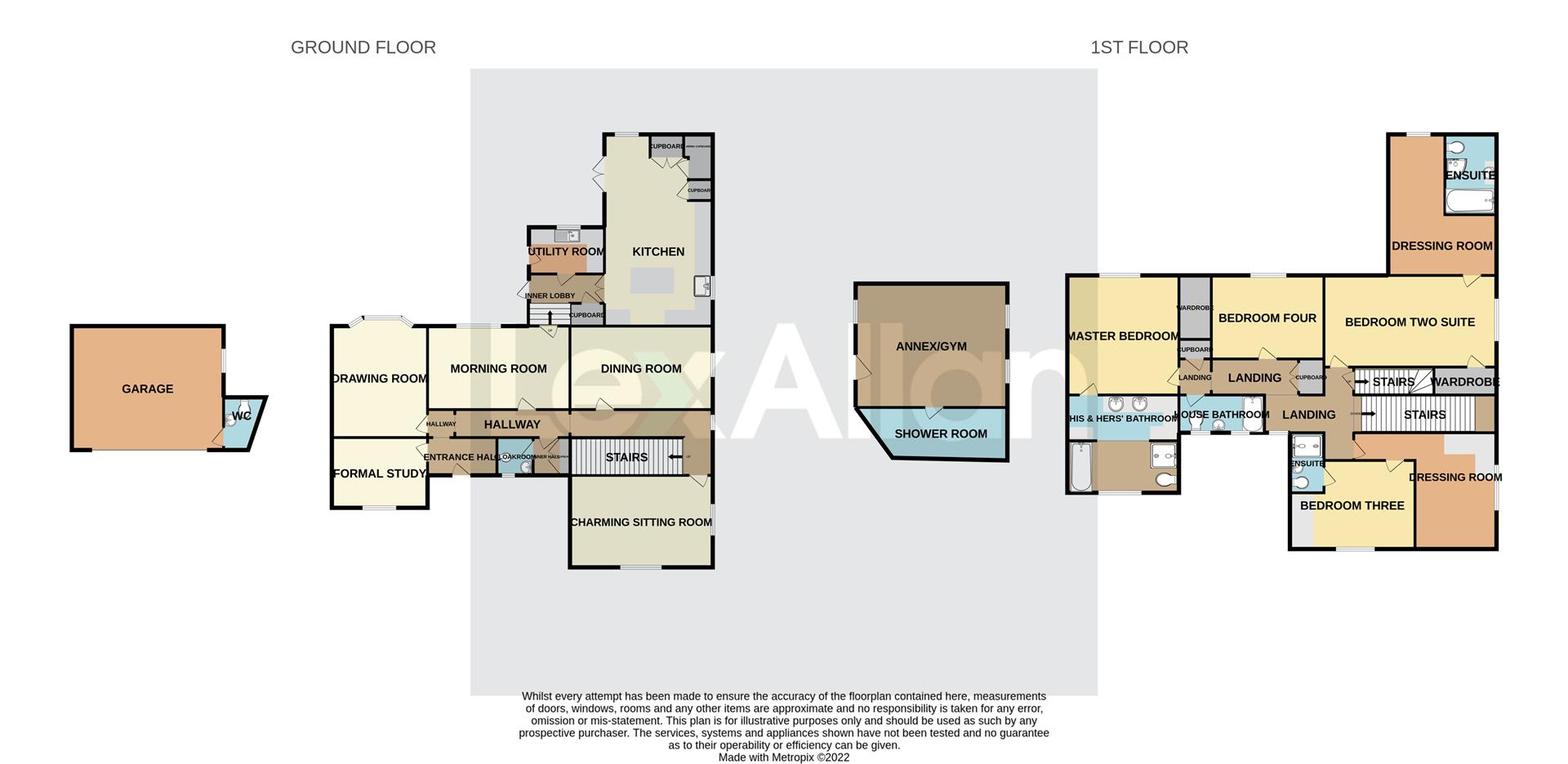 5 bed detached house for sale in Dunsley Road, Stourbridge - Property floorplan