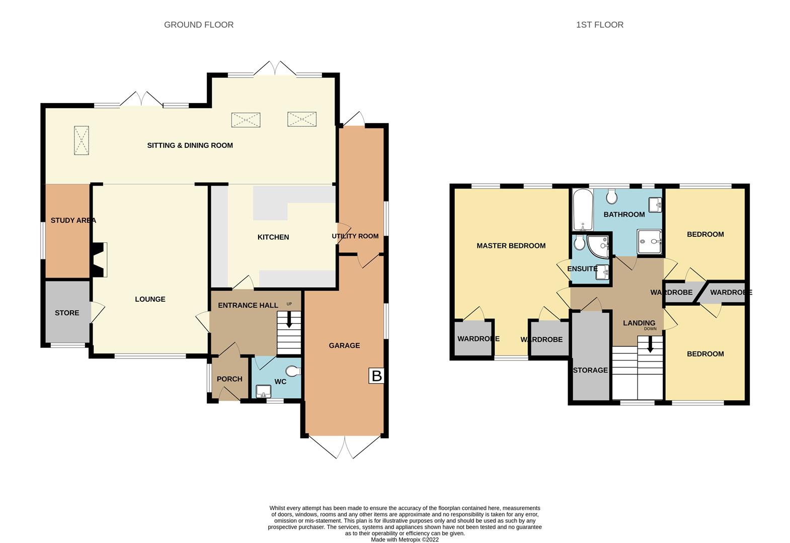 3 bed detached house for sale in South  Road, Stourbridge - Property floorplan