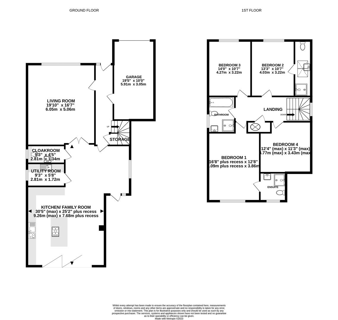 4 bed detached house for sale in Osmaston Road, Stourbridge - Property floorplan