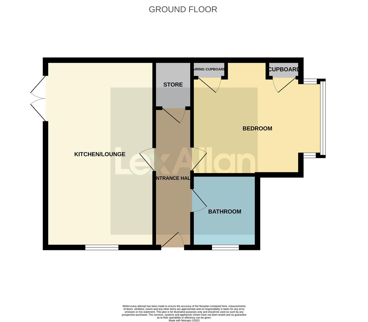 1 bed apartment for sale in Victoria Street, Stourbridge - Property floorplan