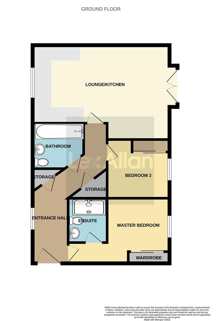 2 bed apartment for sale in Fussell Way, Stourbridge - Property floorplan