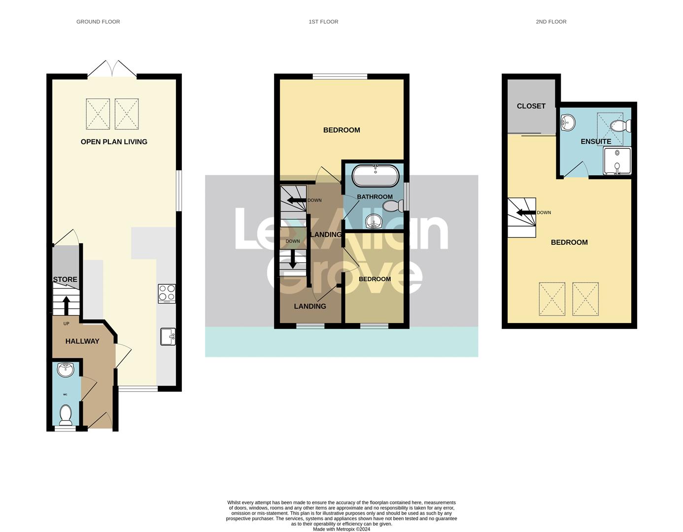 3 bed semi-detached house for sale in Pilkington Way, Cradley Heath - Property floorplan