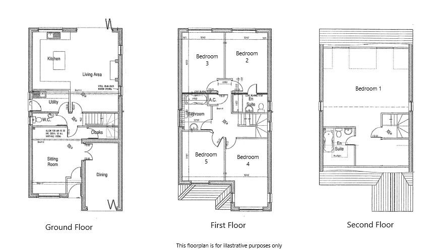 5 bed detached house for sale in Malvern Gardens, Stourbridge - Property floorplan