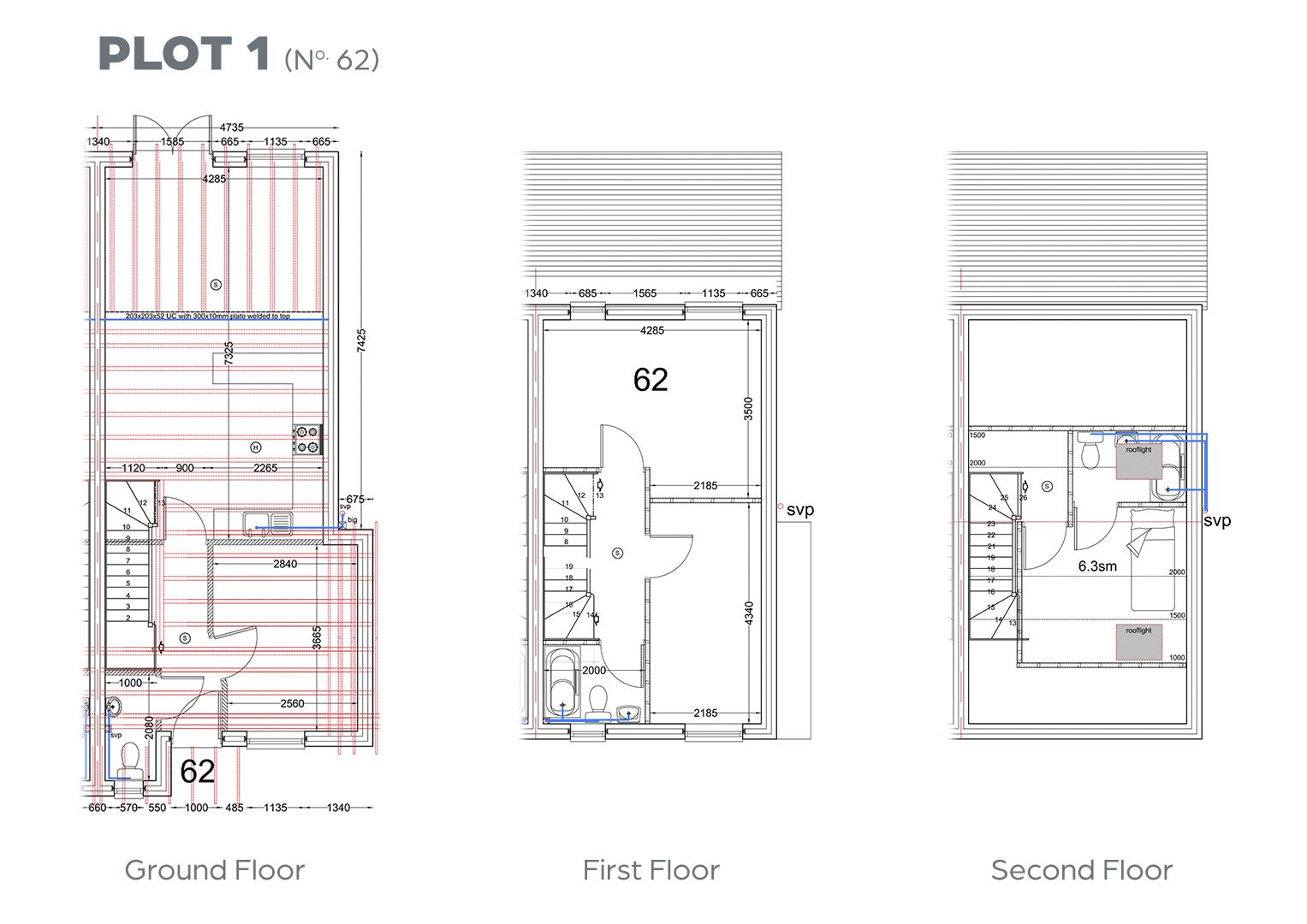 3 bed end of terrace house for sale in Attwood Street, Halesowen - Property floorplan