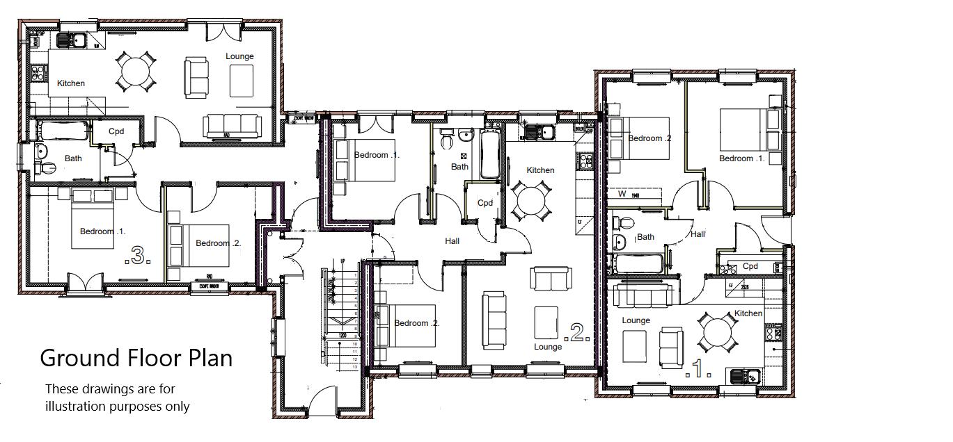2 bed apartment for sale in High Street, Stourbridge - Property floorplan