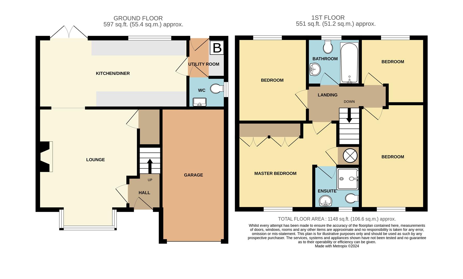 4 bed detached house for sale in Ashbourne Ridge, Halesowen - Property floorplan