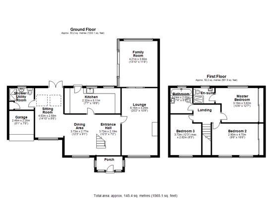 3 bed house for sale in College Road, Kidderminster - Property floorplan