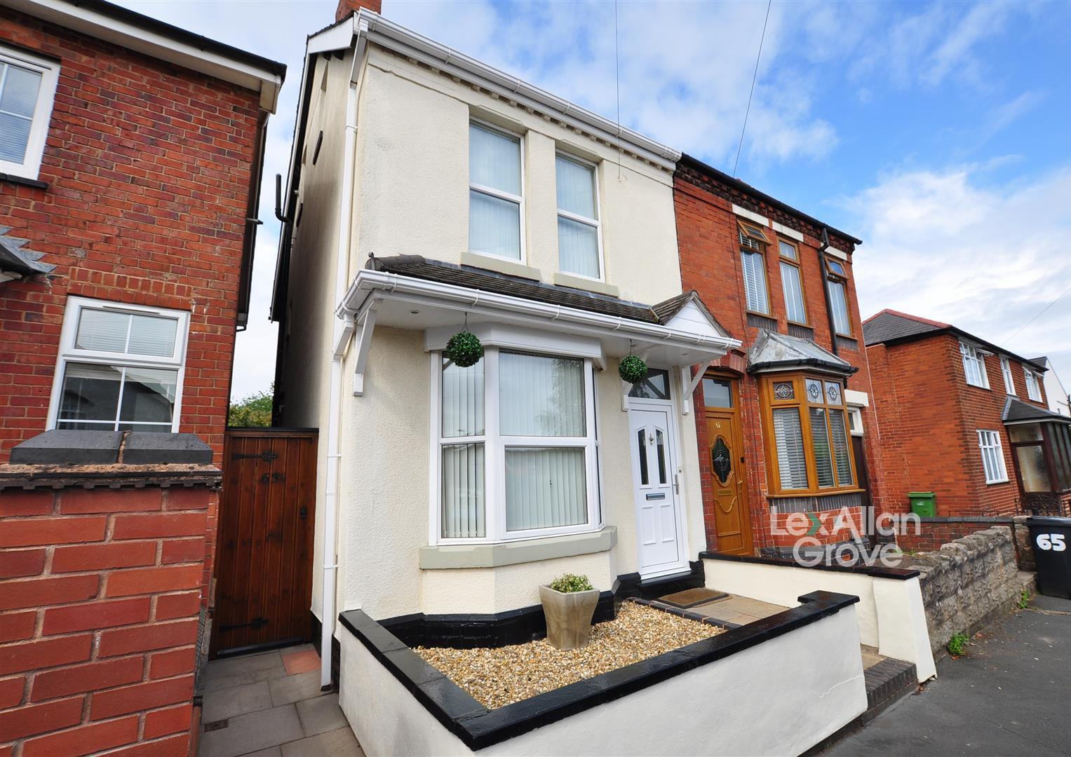 2 bed semi-detached house for sale in Woodland Road, Halesowen - Property Image 1
