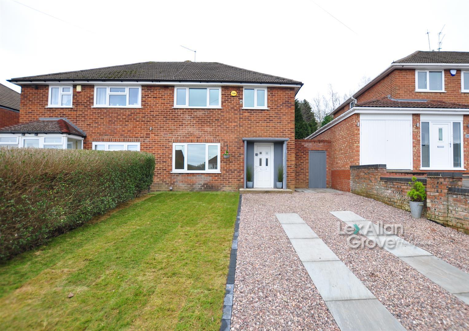 3 bed semi-detached house for sale in St. Johns Road, Halesowen - Property Image 1