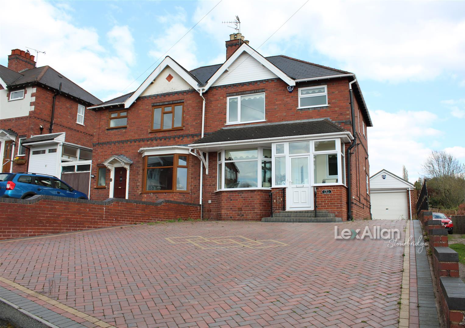 3 bed semi-detached house for sale in Perrins Lane, Stourbridge  - Property Image 1