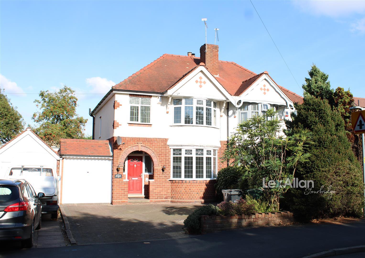 3 bed semi-detached house for sale in Whittington Road, Stourbridge  - Property Image 1