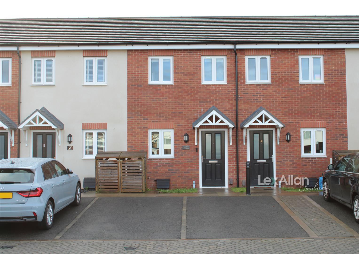 2 bed terraced house for sale in James Close, Brierley Hill  - Property Image 1
