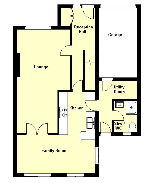 4 bed detached house to rent in The Paddocks, Rayleigh - Property Floorplan