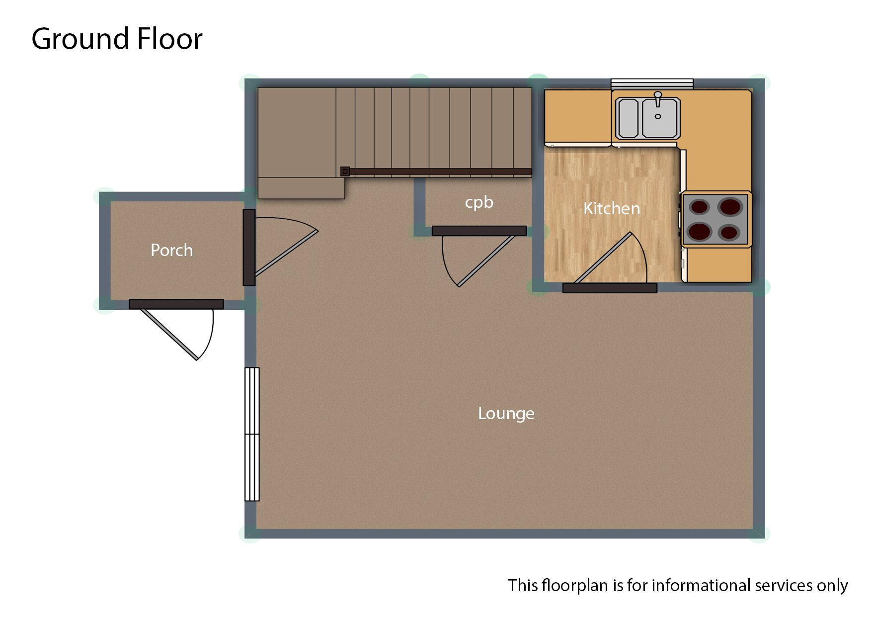 1 bed house for sale in Cygnet Court, Swan Lane - Property Floorplan