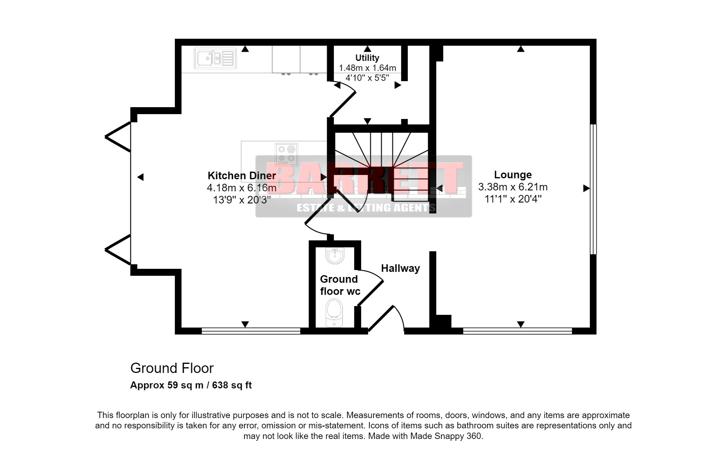 4 bed detached house for sale in Nicholas Walk, Rayleigh - Property Floorplan