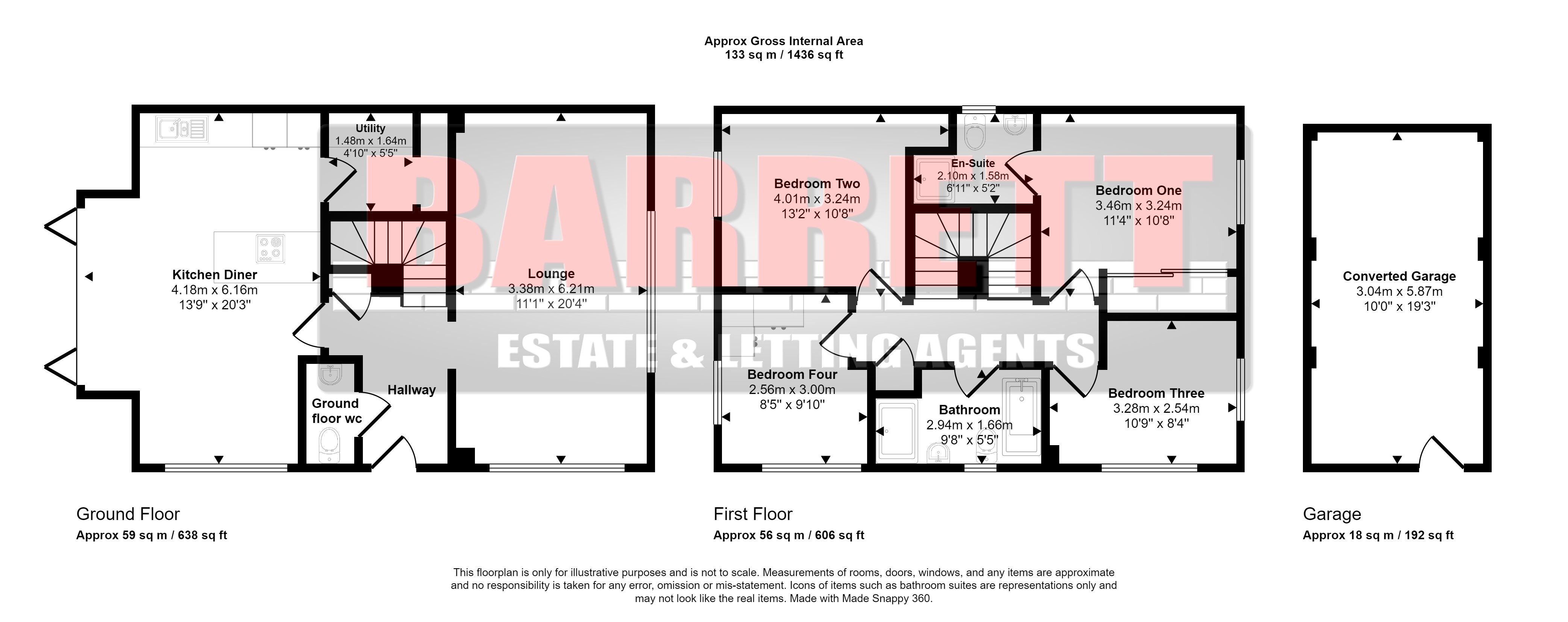 4 bed detached house for sale in Nicholas Walk, Rayleigh - Property Floorplan