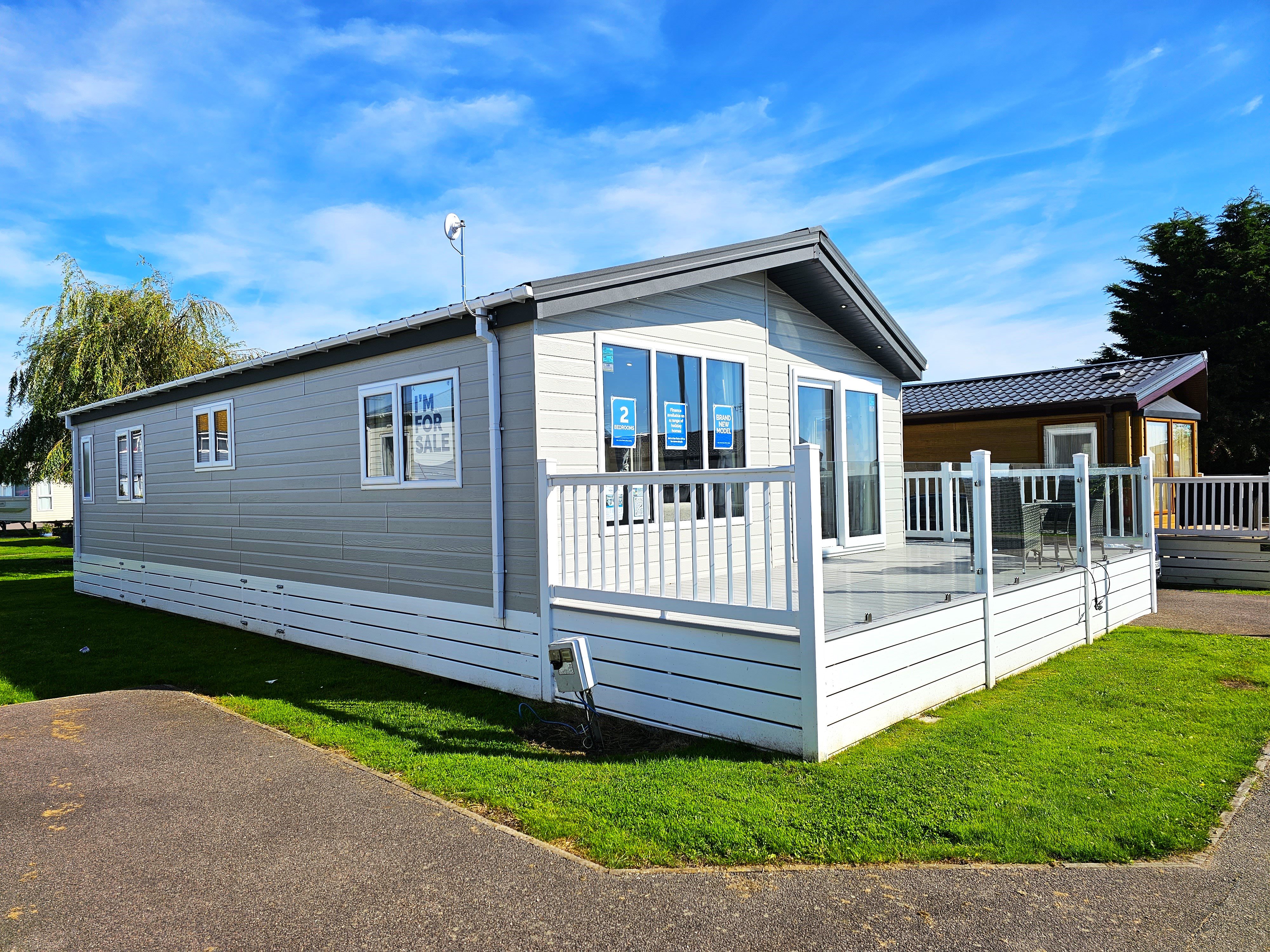 2 bed bungalow for sale in Steeple Bay Holiday Park, Canney Road  - Property Image 1