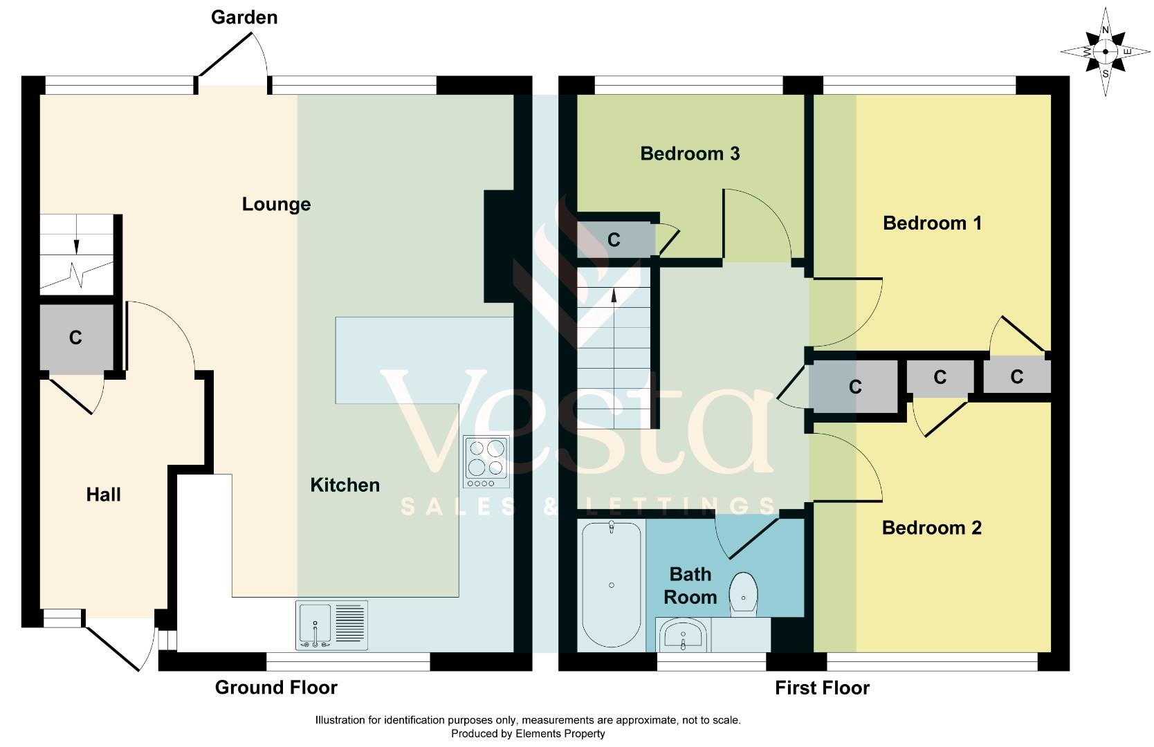 3 bed house to rent in Manor Road, Benfleet - Property Floorplan