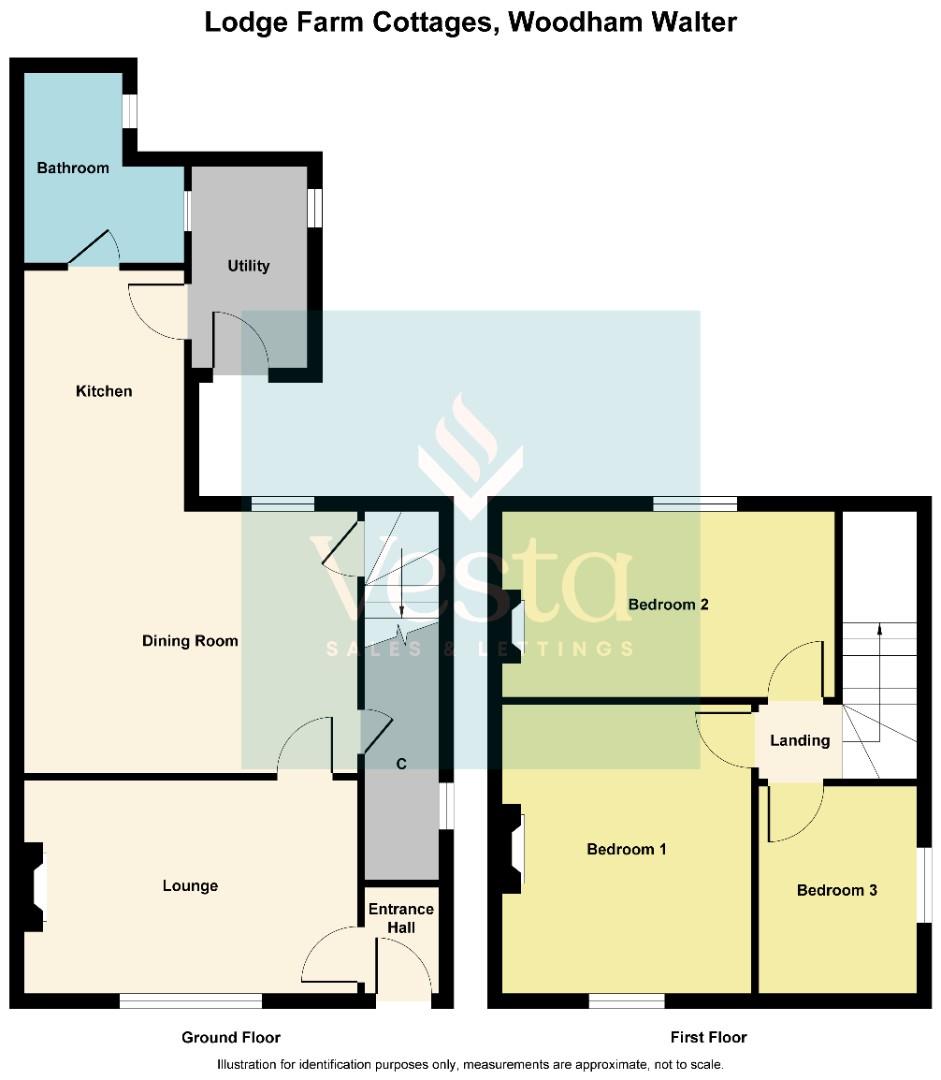 3 bed semi-detached house for sale in Old London Road, Woodham Walter - Property Floorplan