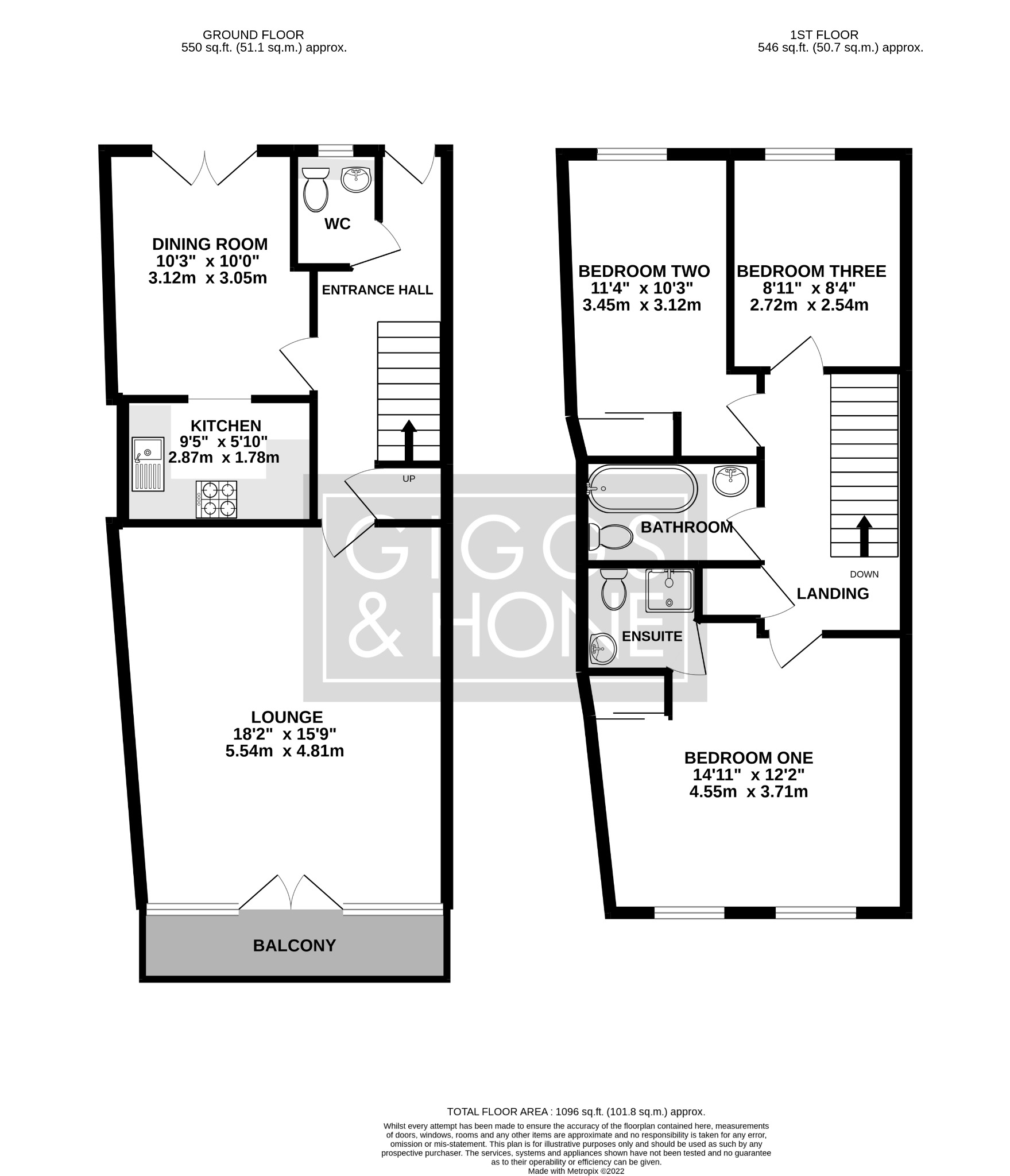 3 bed maisonette for sale in Sovereigns Quay, Bedford - Property Floorplan