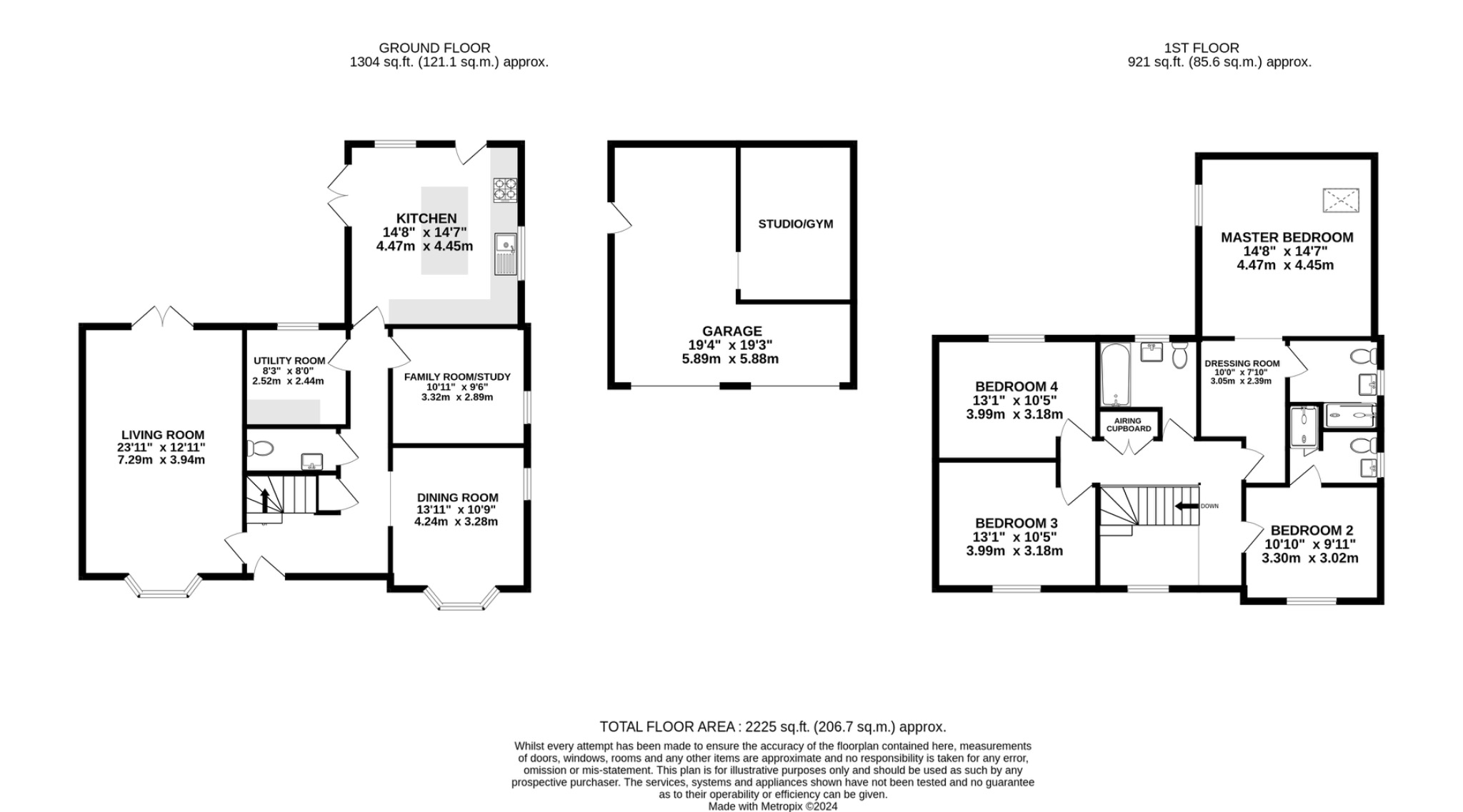 4 bed detached house for sale in St. James Way, Bedford - Property Floorplan