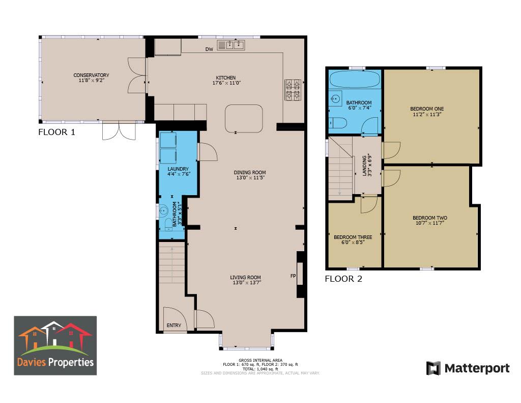 3 bed semi-detached house for sale in North Road, Sutton-In-Craven - Property floorplan