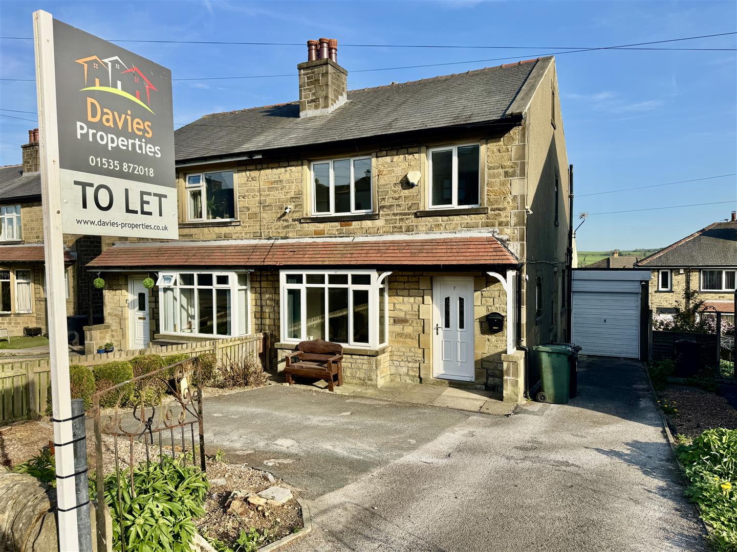 3 bed semi-detached house to rent in Moorcroft Avenue, Keighley  - Property Image 1