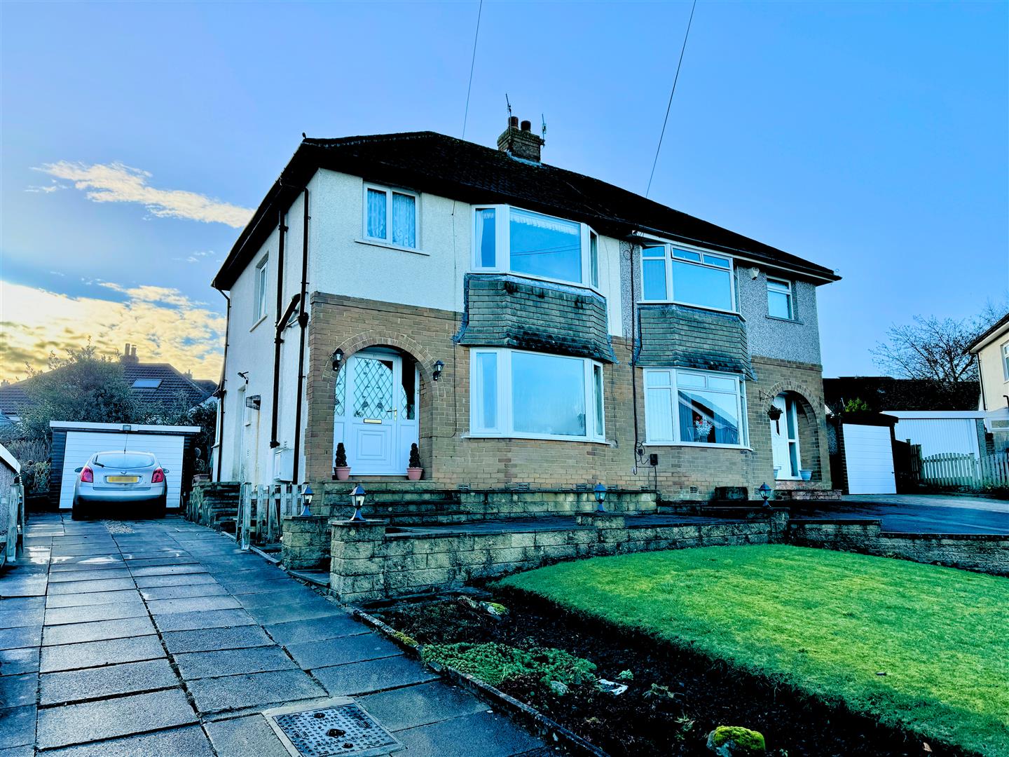 3 bed semi-detached house for sale in Prospect Crescent, Keighley  - Property Image 1