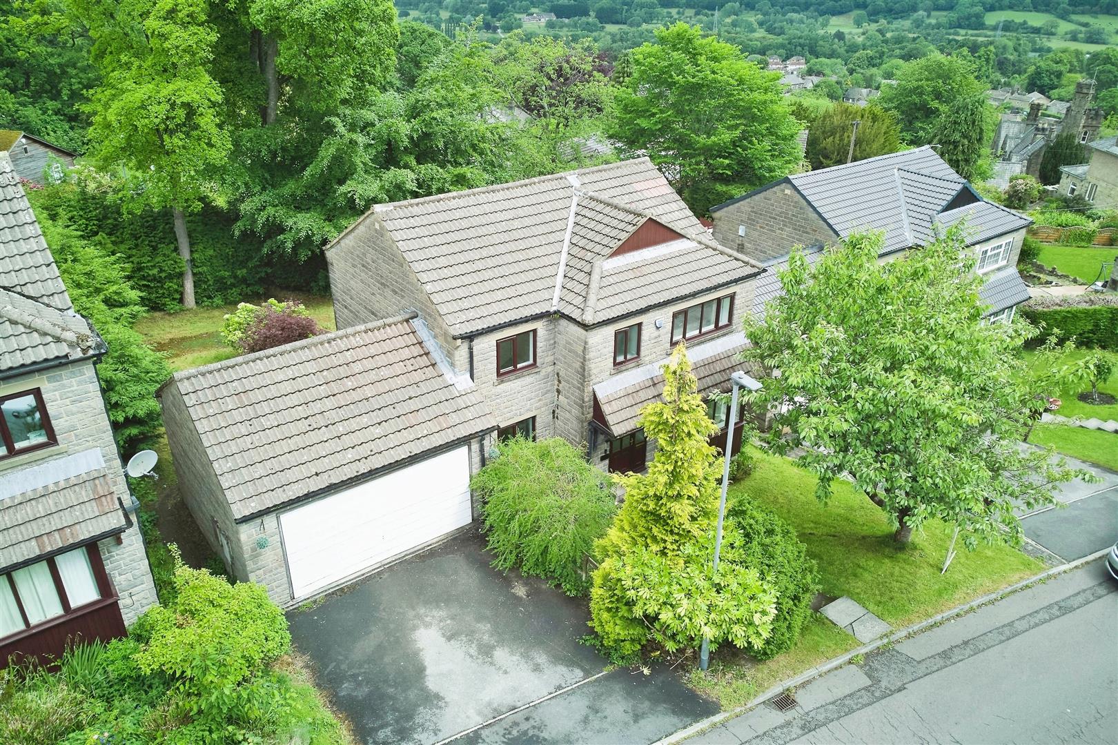 4 bed detached house for sale in Woodside, Keighley  - Property Image 1