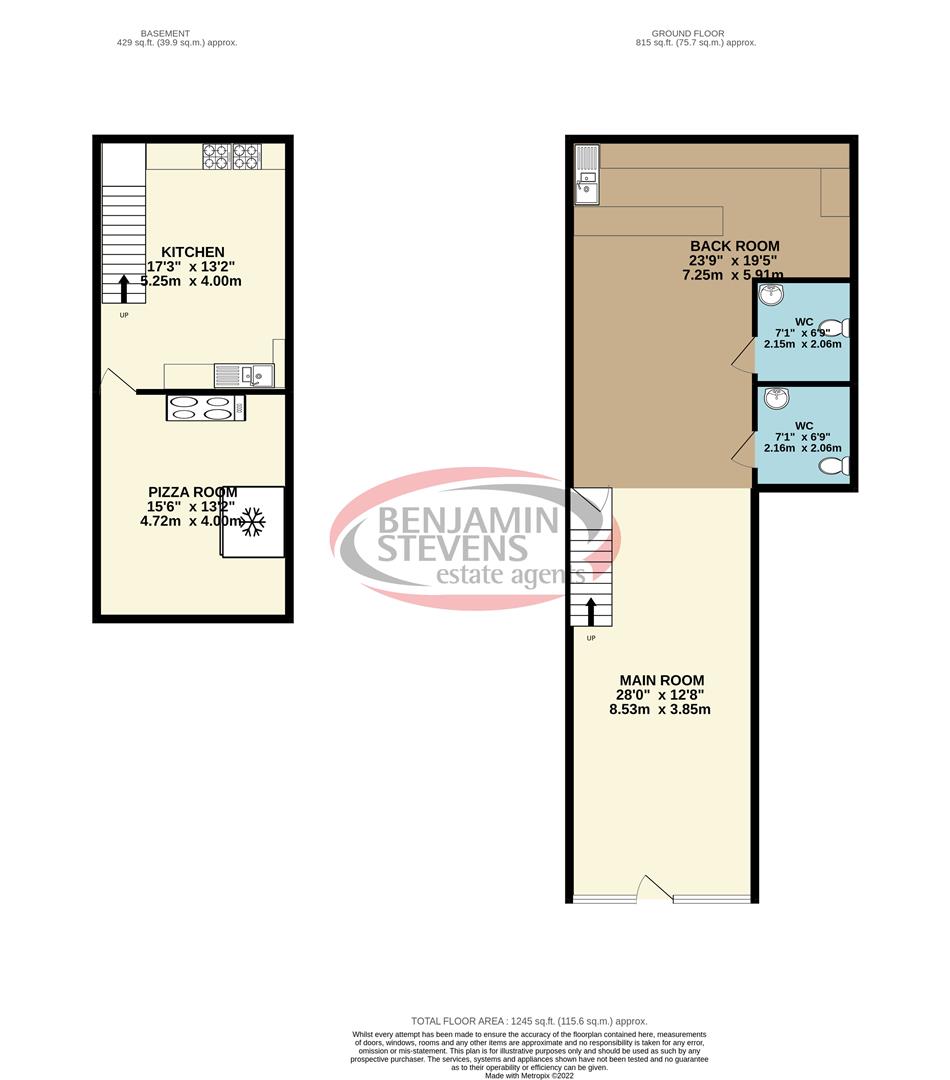 Commercial property to rent in Brick Lane, London - Property Floorplan