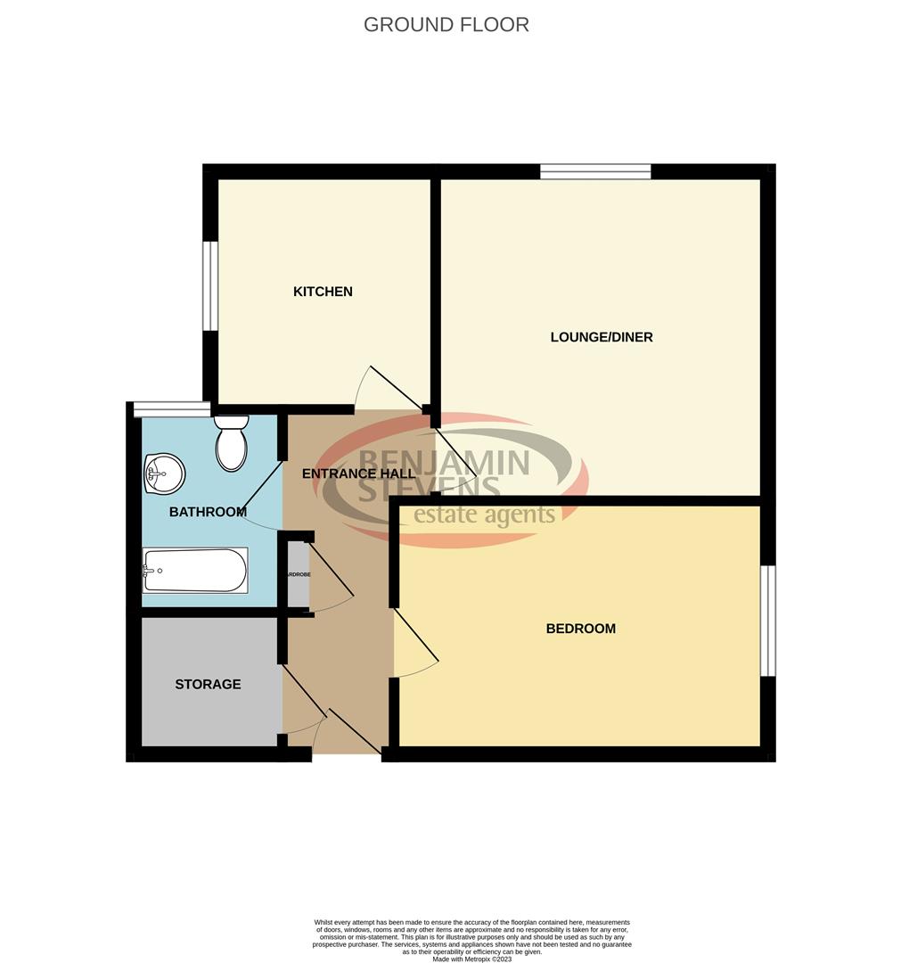1 bed flat for sale in Whitchurch Avenue, Edgware - Property Floorplan