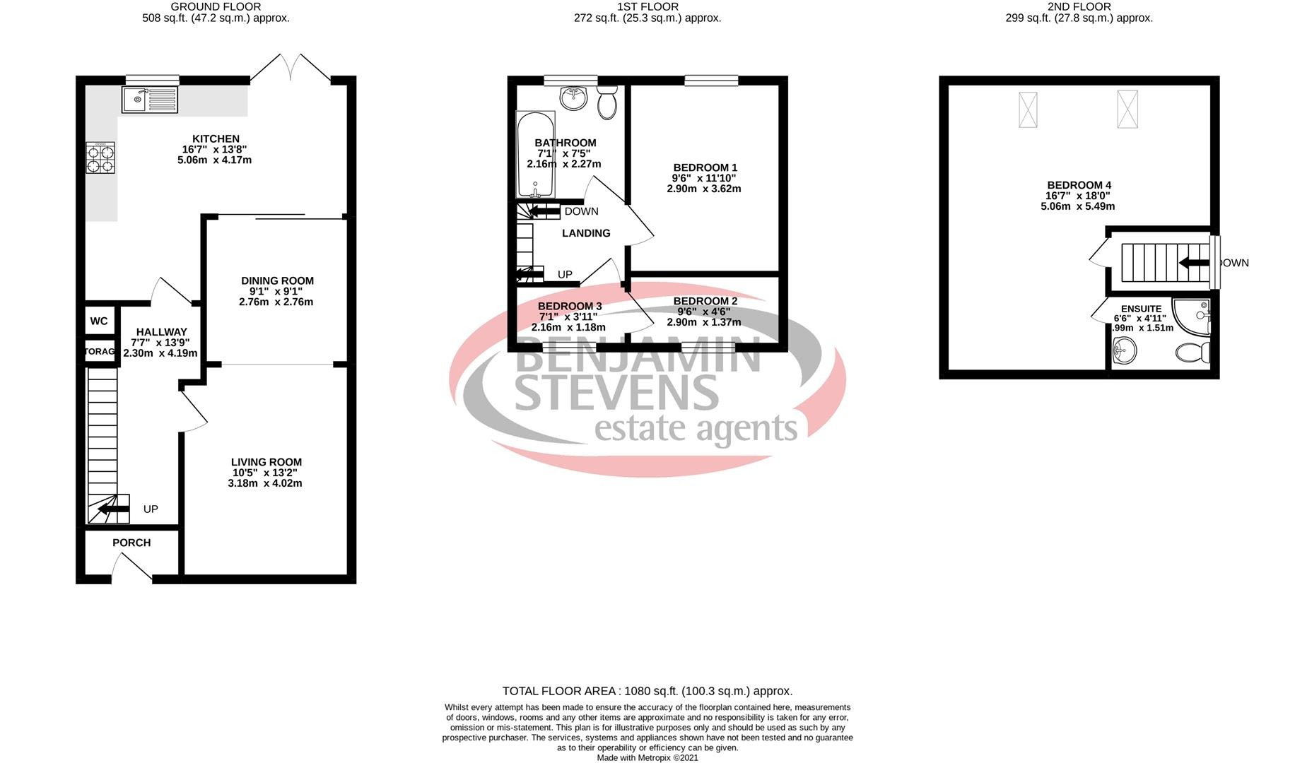 4 bed semi-detached house to rent in Broomgrove Gardens, Edgware - Property Floorplan