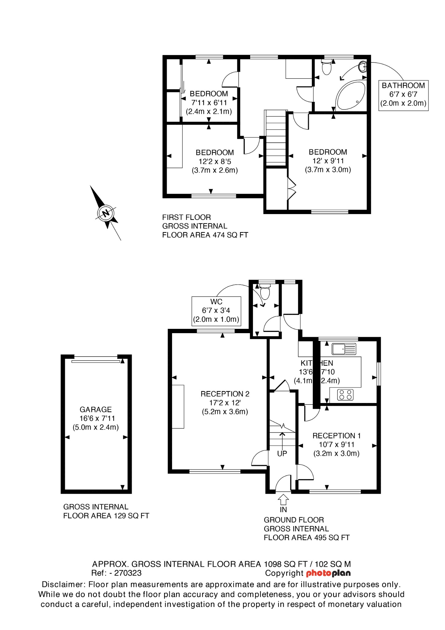 3 bed semi-detached house for sale in Trefelin Crescent, Port Talbot - Property Floorplan