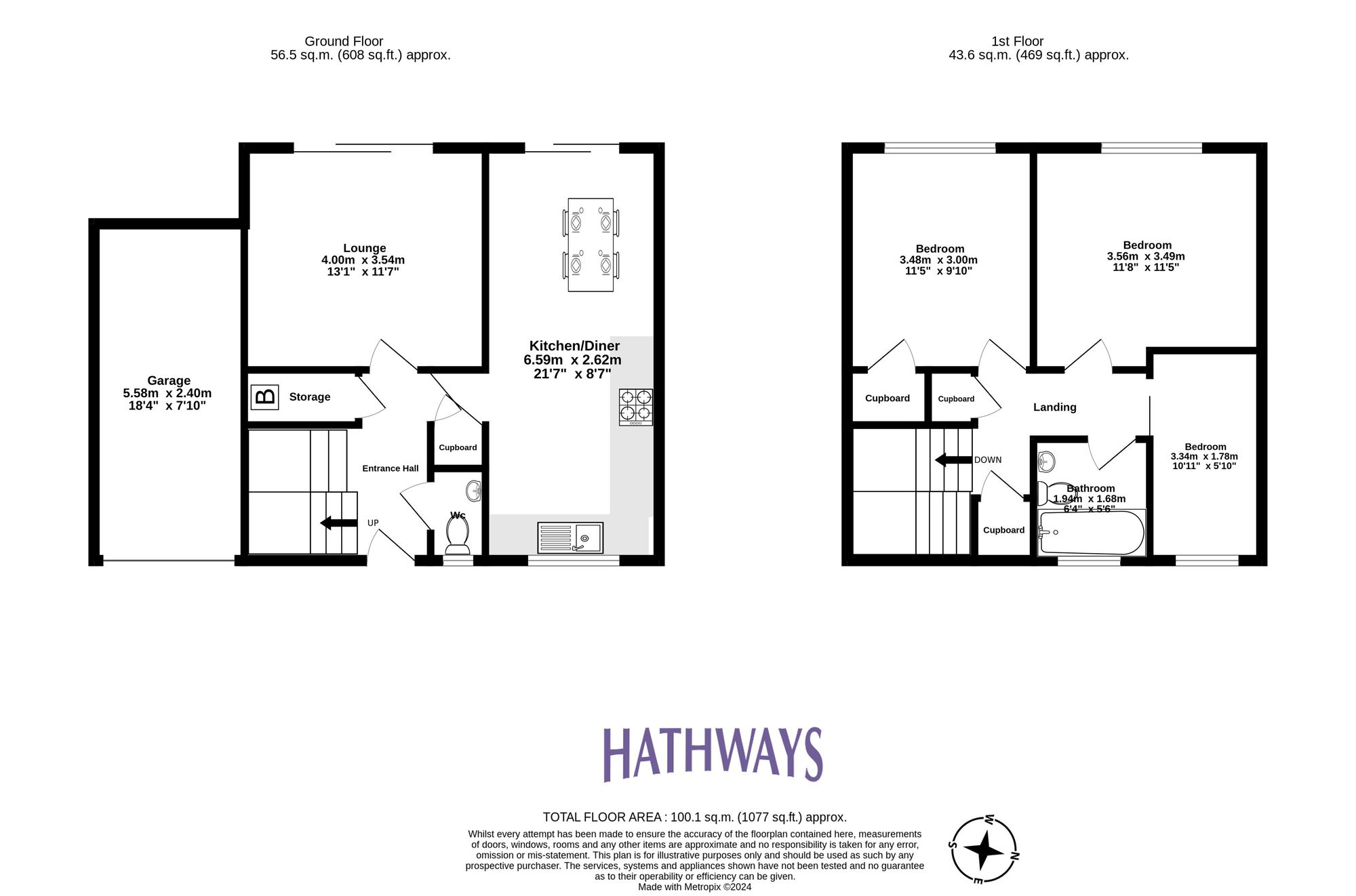 3 bed end of terrace house for sale in Brynglas, Cwmbran - Property Floorplan