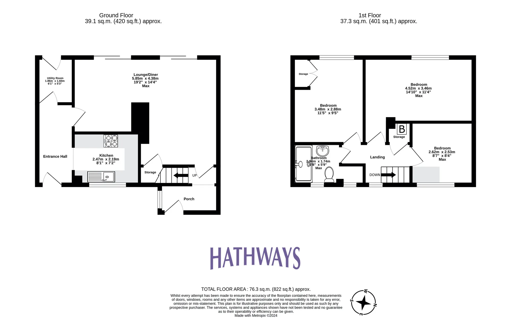 3 bed mid-terraced house for sale in Brynhyfryd, Cwmbran - Property Floorplan