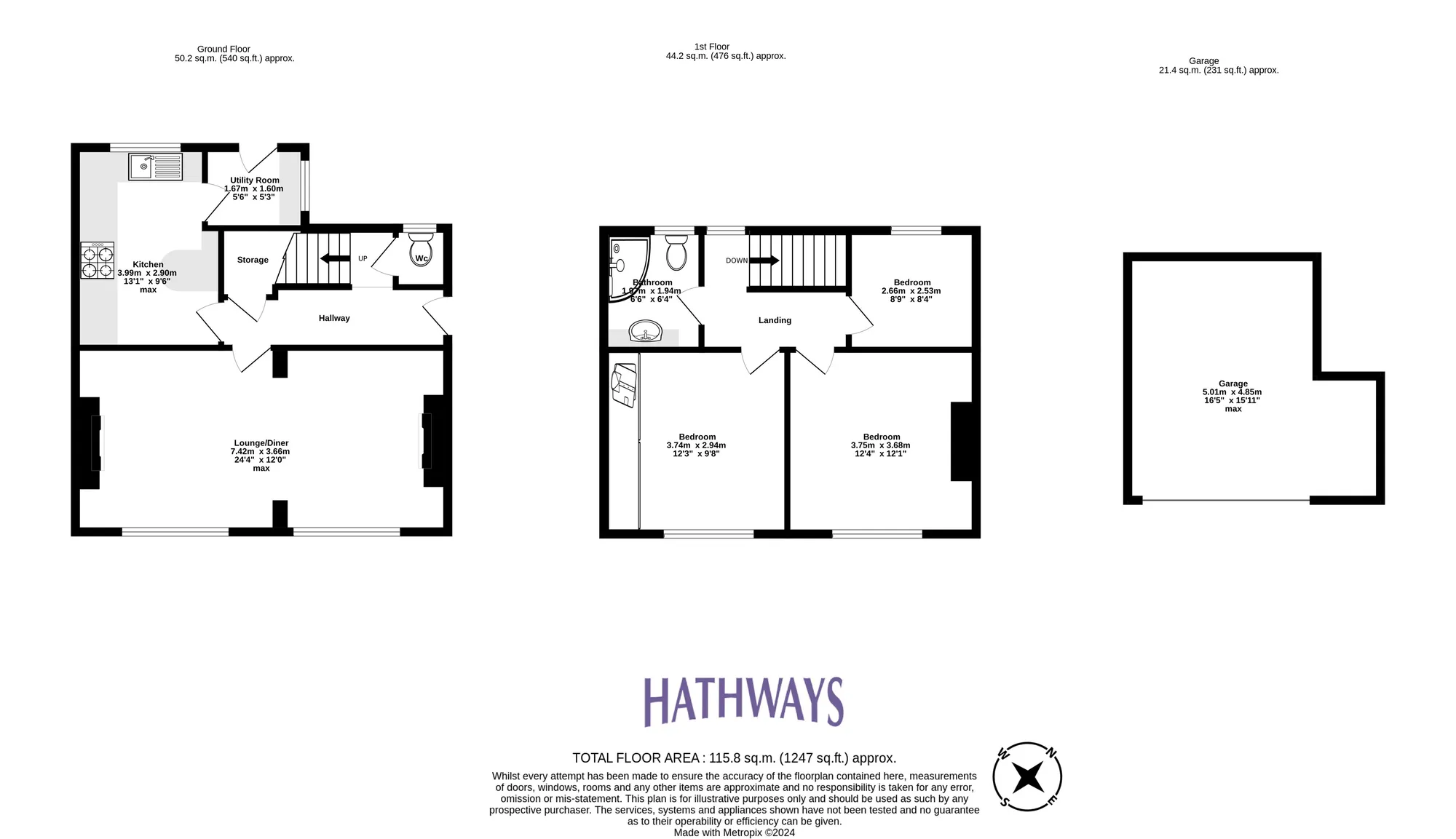 3 bed house for sale in Sunnybank Road, Pontypool - Property Floorplan