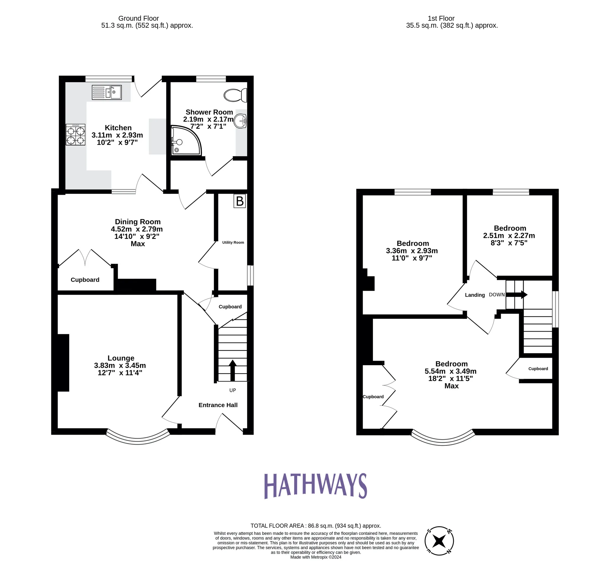 3 bed semi-detached house for sale in Mill Street, Newport - Property Floorplan