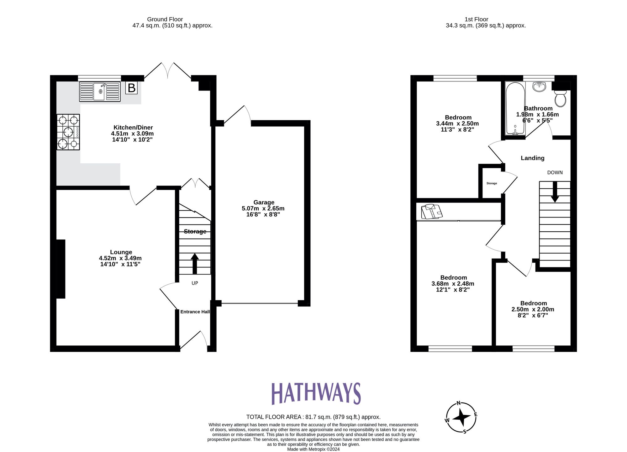 3 bed house for sale in Mill Heath, Newport - Property Floorplan