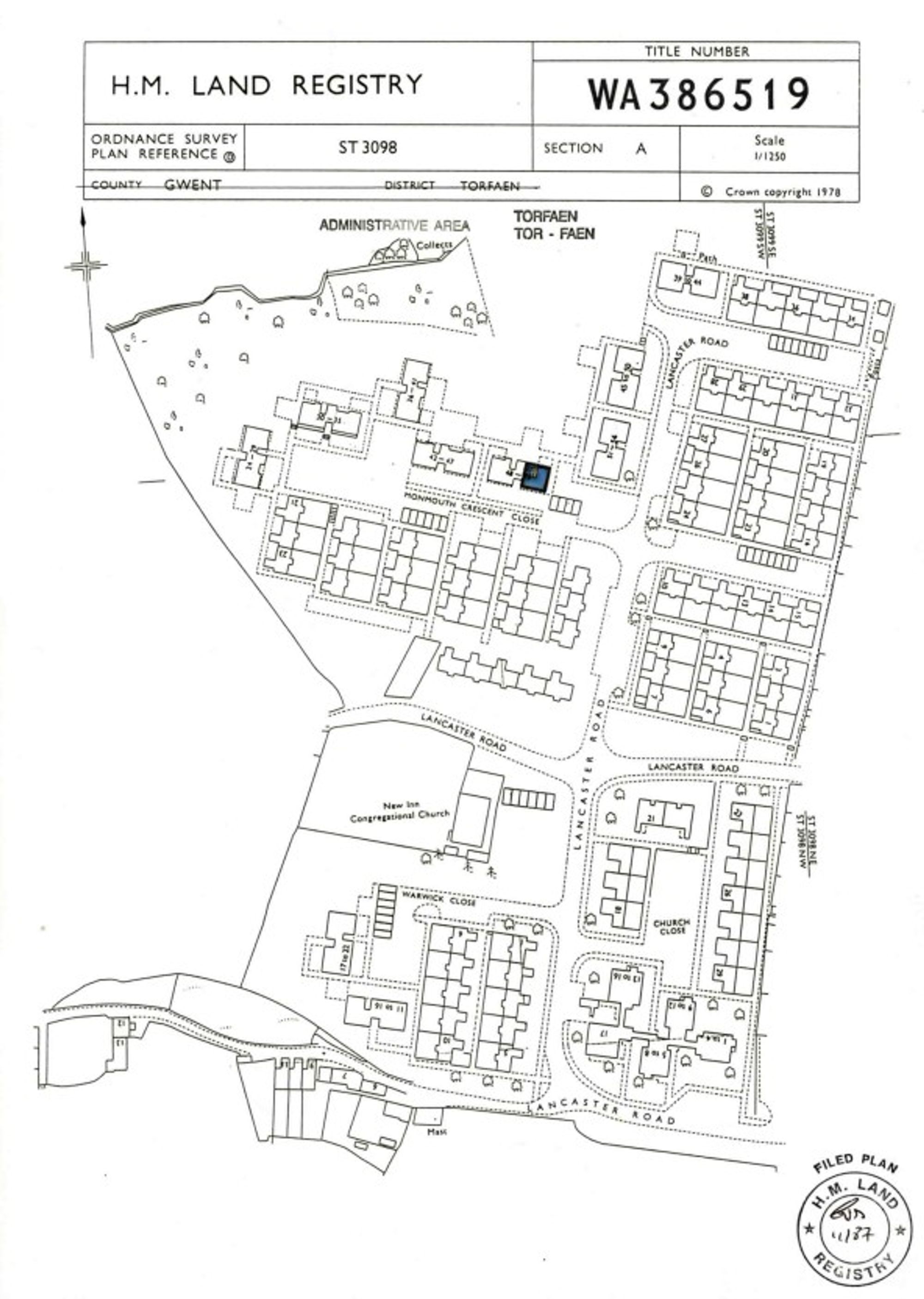 2 bed flat for sale in Monmouth Close, Pontypool - Property Floorplan