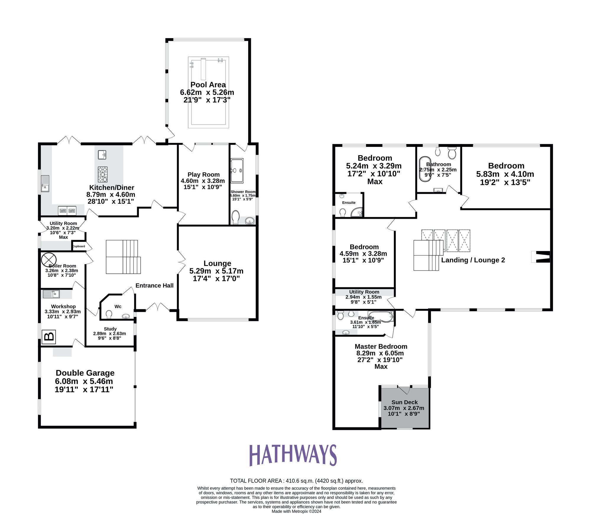 4 bed detached house for sale in The Alders, Cwmbran - Property Floorplan