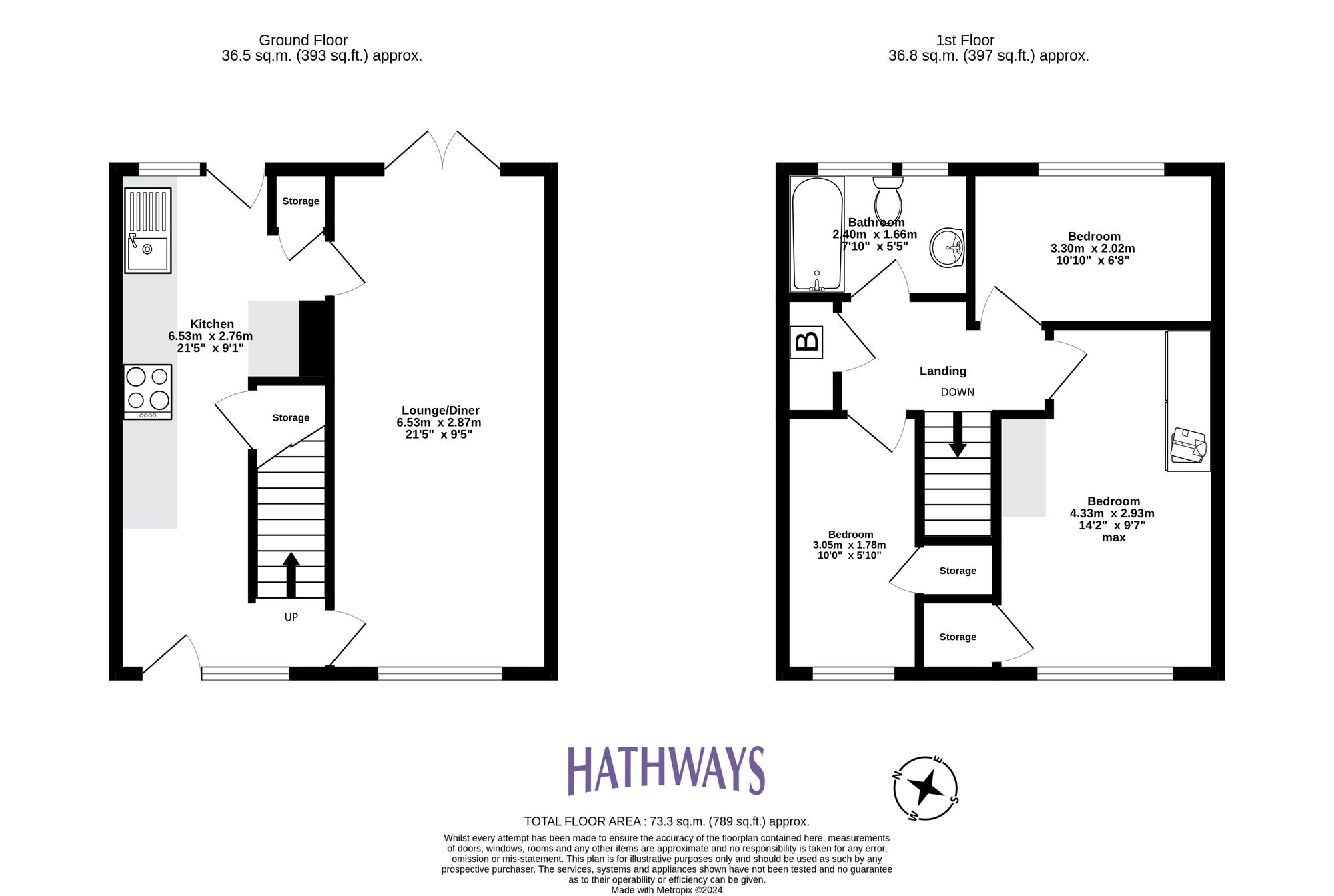 3 bed house for sale in Plas Bryn Gomer, Cwmbran - Property Floorplan